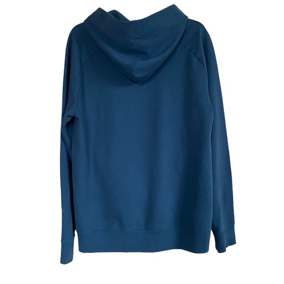 VRST Men’s Washed Terry Hoodie Jeweled Teal long sleeves front pocket NWT - Picture 4 of 12